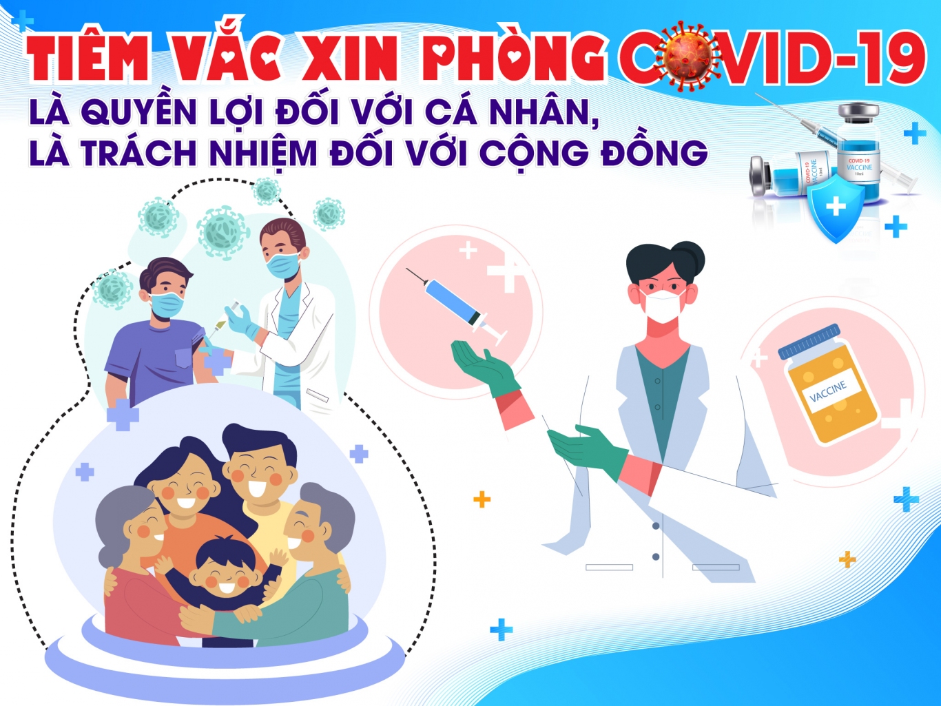 Đắk Lắk triển khai chiến dịch tiêm vắc-xin phòng COVID-19 năm 2023